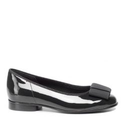 Baleriny Gabor. Niebieskie baleriny Gabor, bez wzorów, bez obcasa. Za 369.99 zł.