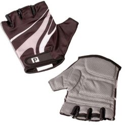 Rękawiczki rowerowe bez palców Profex XS/S wzmacniane szare. Szare rękawiczki PROFESSIONAL'S CHOICE, bez wzorów, sportowe. Za 14.99 zł.