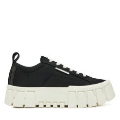 Trampki Tommy Jeans. Czarne trampki Tommy Jeans, bez wzorów, z jeansu, bez zapięcia. Za 199.99 zł.