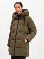 Msch Copenhagen Pikowany płaszcz - MSCHMola Kobiety zielony, S/M. Zielone płaszcze MSCH Copenhagen, m, bez wzorów, bez kaptura. Za 649.95 zł.