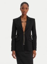 Versace Jeans Couture Marynarka 80HAQ750 J0092 Czarny Regular Fit. Czarne marynarki i żakiety Versace Jeans Couture, bez wzorów, z jeansu. Za 2,839.00 zł.