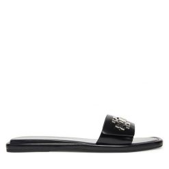 Klapki Tory Burch. Czarne klapki Tory Burch, bez wzorów, bez obcasa. Za 1,599.00 zł.