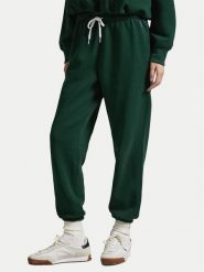 Polo Ralph Lauren Spodnie dresowe 211971700005 Zielony Tapered Fit. Zielone spodnie dresowe Polo Ralph Lauren, xxs, bez wzorów, z bawełny. Za 699.99 zł.