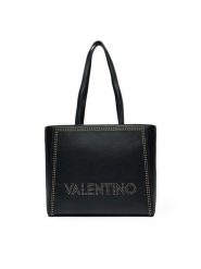 Valentino Torebka Shine VBS8AI01 Czarny. Czarne torebki klasyczne Valentino, bez wzorów, ze skóry, bez dodatków. Za 379.99 zł.