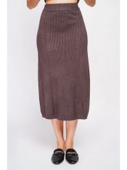 William de Faye Spódnica w kolorze brązowym rozmiar: 36. Brązowe spódnice William de Faye, na co dzień, bez wzorów, ze splotem, klasyczne, midi, proste. Za 113.99 zł.