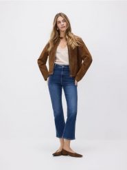 Jeansy flare - niebieski. Niebieskie jeansy Reserved, bez wzorów. Za 129.99 zł.