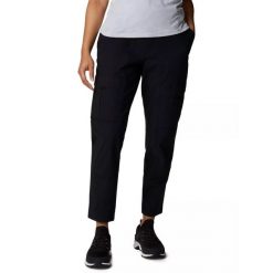 Damskie spodnie turystyczne Columbia Wallowa Cargo. Czarne spodnie sportowe Columbia, bez wzorów, trekkingowe. Za 379.00 zł.