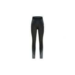 Legginsy termoaktywne damskie Odlo Blackcomb Eco BL Bottom Long. Czarne legginsy Odlo, m, bez wzorów. Za 359.99 zł.