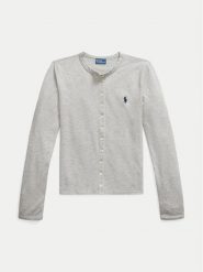 Polo Ralph Lauren Kardigan 211941175001 Szary Slim Fit. Szare kardigany Polo Ralph Lauren, xxl, bez wzorów, z bawełny. Za 449.99 zł.