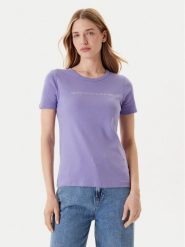 United Colors Of Benetton T-Shirt 3GA2E16A2 Fioletowy Regular Fit. Fioletowe t-shirty United Colors of Benetton, xs, bez wzorów, z bawełny, bez kołnierzyka, bez ramiączek. Za 59.99 zł.