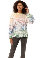 Heine Bluza w kolorze beżowym rozmiar: 44. Brązowe bluzy Heine, bez wzorów, bez kaptura. Za 68.95 zł.