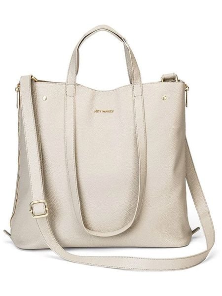 Hey Marly Torebka "Pretty Pal" w kolorze kremowym - 38 x 24 x 11 cm rozmiar: onesize. Brązowe torby na ramię Hey Marly, bez wzorów, z materiału, na ramię, bez dodatków. Za 391.99 zł.