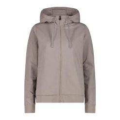 Damska bluza z kapturem zapinana na zamek CMP. Czarne bluzy sportowe CMP, uniwersalny, bez wzorów, z bawełny, z kapturem. Za 233.00 zł.