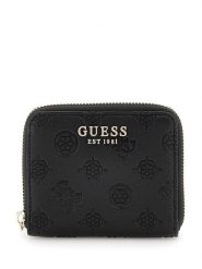 Guess Mały Portfel Damski SWPD95 29137 Czarny. Czarne portfele Guess, z aplikacjami, ze skóry. Za 189.99 zł.