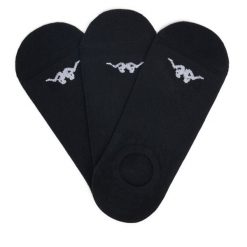 Stopki Kappa. Czarne skarpety Kappa, bez wzorów. Za 24.99 zł.