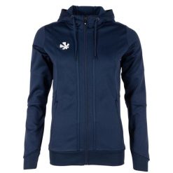 Damska bluza dresowa zapinana na zamek z kapturem Reece Australia Cleve TTS. Niebieskie bluzy REECE, s, bez wzorów, z dresówki, z kapturem. Za 280.50 zł.