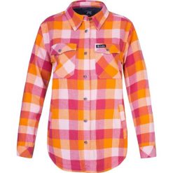 Damska koszula z długim rękawem Rafiki Mojarra. Brązowe koszule RAFIKI, bez wzorów, eleganckie, bez kołnierzyka, bez ramiączek. Za 478.45 zł.