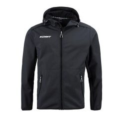 Softshellowa wodoodporna kurtka Kenny Core. Czarne kurtki sportowe KENNY, s, bez wzorów, bez kaptura, rowerowe. Za 509.00 zł.