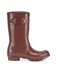 Hunter Kalosze WFS1000RGL Czerwony. Czerwone kalosze Hunter, bez wzorów, z kauczuku. Za 349.99 zł.