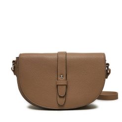 Torebka Puccini. Brązowe listonoszki Puccini, bez wzorów, bez dodatków. Za 229.99 zł.
