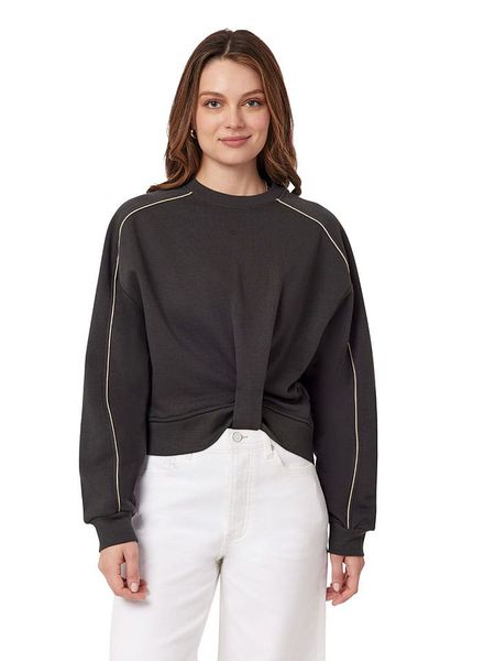Scotch & Soda Bluza w kolorze czarnym rozmiar: S. Czarne bluzy Scotch & Soda, s, bez wzorów, bez kaptura. Za 194.95 zł.
