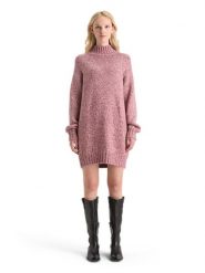 Scotch & Soda Sukienka dzianinowa w kolorze szaroróżowym rozmiar: S. Różowe sukienki Scotch & Soda, s, bez wzorów, z dzianiny, bez kołnierzyka, bez ramiączek, mini. Za 223.99 zł.