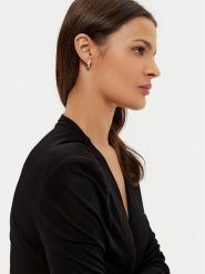 Guess Kolczyki JSBE04 548JW Srebrny. Szare kolczyki Guess, metalowe. Za 239.99 zł.
