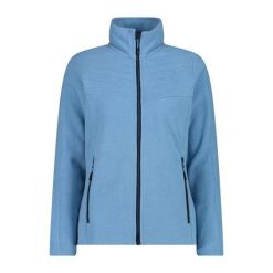 Bluza damska turystyczna CMP 34H2846. Niebieskie bluzy CMP, l, bez wzorów, bez kaptura. Za 306.50 zł.