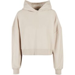 Damska krótka bluza z kapturem w prążki Urban Classics Oversized GT. Brązowe bluzy Urban Classics, bez wzorów, prążkowane, z kapturem. Za 237.00 zł.