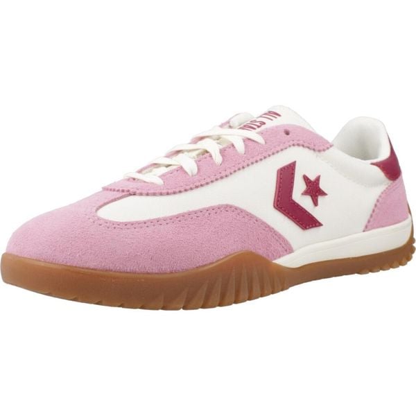 Buty CONVERSE RUN STAR TRAINER Rose. Czerwone trekkingi Converse, z tkaniny, trekkingowe. Za 407.11 zł.
