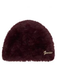 Guess Czapka W4BZ40 WGU30 Bordowy. Czerwone czapki Guess, z aplikacjami, z poliesteru. Za 214.99 zł.