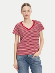 Levi's® T-Shirt Perfect Z 85341-0098 Czerwony Standard Fit. Czerwone t-shirty s, bez wzorów, z bawełny, bez kołnierzyka, bez ramiączek. Za 69.99 zł.