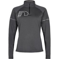 Bluza damska Newline core zip neck. Szare bluzy Newline, na jesień, s, bez wzorów, z materiału, bez kaptura. Za 303.00 zł.