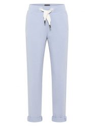 ELBSAND Spodnie dresowe "Brinja" w kolorze błękitnym rozmiar: XL. Niebieskie spodnie dresowe ELBSAND, xl, bez wzorów, z dresówki. Za 178.37 zł.