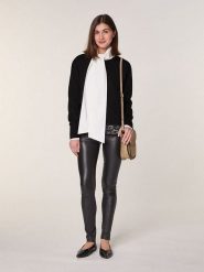 Rodier Wełniany sweter w kolorze czarnym rozmiar: XL. Czarne swetry Rodier, xl, bez wzorów, z koronki, bez ramiączek. Za 304.99 zł.