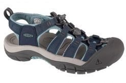 Sandały damskie, Newport H2. Niebieskie sandały Keen, bez wzorów, z materiału, sportowe, bez obcasa, bez zapięcia. Za 609.99 zł.