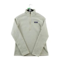 Second life - Bluza polarowa damska beżowa - Stan bardzo dobry. Brązowe bluzy Patagonia, s, bez wzorów, z polaru, bez kaptura. Za 234.96 zł.