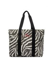 HUGO Torebka Becku ZE 50563010 Czarny. Czarne shopper Hugo, bez wzorów, z materiału, bez dodatków. Za 549.99 zł.