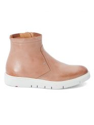 LLOYD Skórzane botki w kolorze jasnobrązowym rozmiar: 39. Brązowe botki LLOYD, bez wzorów, ze skóry, bez obcasa, bez zapięcia. Za 231.13 zł.