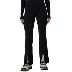 Legginsy damskie 4F FNK. Czarne legginsy 4f, m, bez wzorów, z materiału, z podwyższonym stanem, długie. Za 130.99 zł.