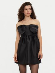 ONLY Sukienka koktajlowa Bella 15338332 Czarny Regular Fit. Czarne sukienki Only, l, bez wzorów, z syntetyku, wizytowe, bez kołnierzyka, bez ramiączek. Za 99.99 zł.