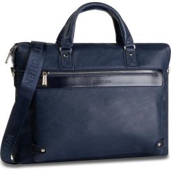 Torba na laptopa WITTCHEN - 88-3P-104-7 Granatowy. Niebieskie torby na laptopa Wittchen, bez wzorów, ze skóry ekologicznej. W wyprzedaży za 209.00 zł.