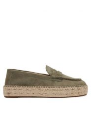 LAUREN RALPH LAUREN Espadryle Luize 802953958008 Khaki. Brązowe espadryle Lauren Ralph Lauren, bez wzorów, ze skóry, bez obcasa, bez zapięcia. Za 529.99 zł.