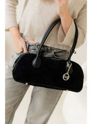 Mia Tomazzi Skórzana torebka "Belloveso" w kolorze czarnym - 40 x 16 x 10 cm rozmiar: onesize. Czarne torby na ramię Mia Tomazzi, bez wzorów, z materiału, na ramię, bez dodatków. Za 347.99 zł.