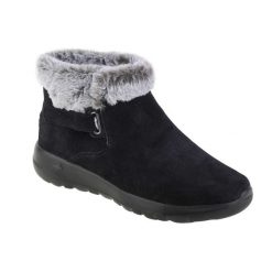 Buty zimowe damskie, Skechers On The Go Joy - First Glance. Czarne trekkingi Skechers, trekkingowe. Za 359.99 zł.