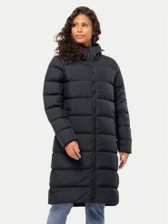 Jack Wolfskin Płaszcz zimowy Frozen Palace Coat 1204133 Czarny Regular Fit. Czarne płaszcze Jack Wolfskin, na zimę, l, bez wzorów, z syntetyku, bez kaptura. Za 1,049.00 zł.
