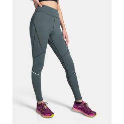Damskie legginsy fitness Kilpi LAMIRAE-W. Zielone legginsy Kilpi, s, bez wzorów, z materiału. Za 138.03 zł.