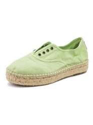 Natural world Sneakersy w kolorze zielonym rozmiar: 38. Zielone trampki Natural World, bez wzorów, bez zapięcia. Za 130.99 zł.
