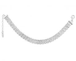 Bransoletka srebrna. Szare bransoletki Apart, srebrne. Za 449.00 zł.