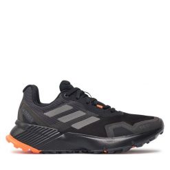 Buty do biegania adidas. Czarne obuwie sportowe Adidas, bez zapięcia, do biegania, Adidas Terrex. Za 299.99 zł.